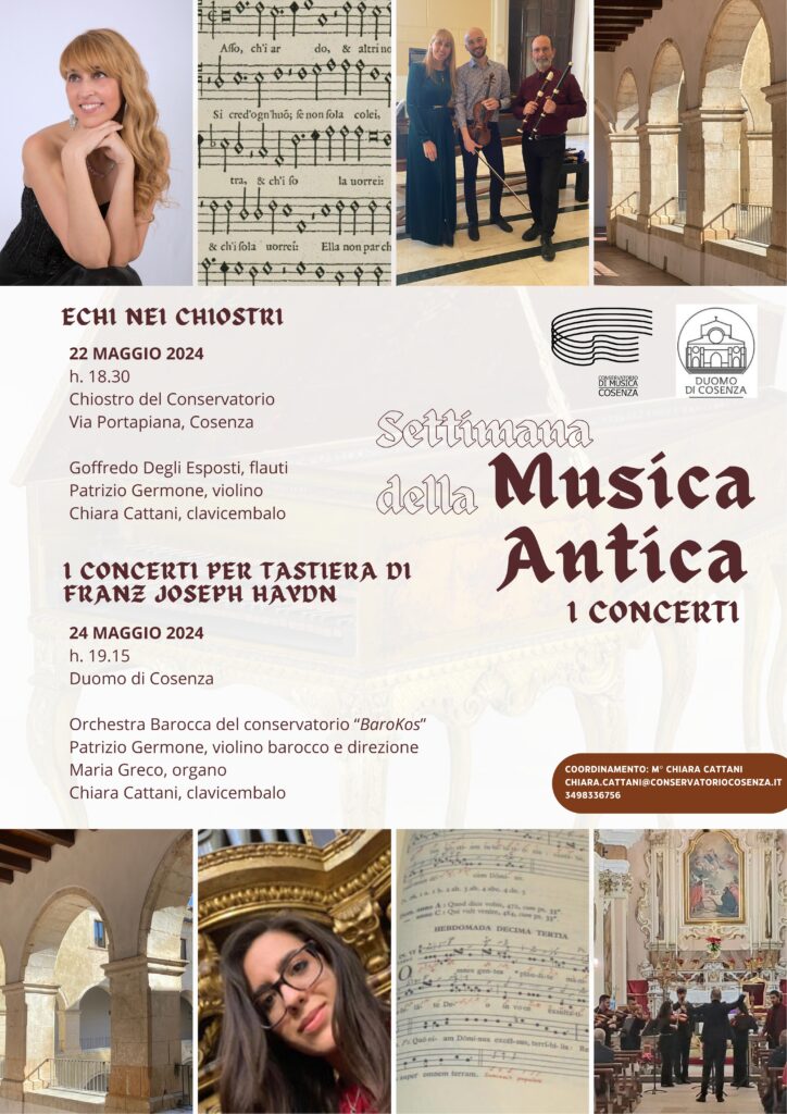 Settimana della Musica Antica 2024 / i concerti 22-24 maggio 2024
