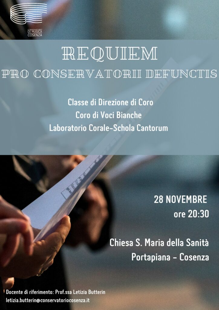 REQUIEM pro Conservatorii Defunctis